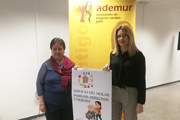 ADEMUR Jaén asesorará a las mujeres inmigrantes sobre los derechos y las obligaciones del servicio en el hogar familiar