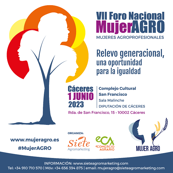 Relevo generacional, una oportunidad para la igualdad en el VII Foro Nacional MujerAGRO