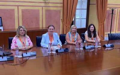 AMCAE-Andalucía realiza aportaciones al proyecto de Ley del Estatuto de la Mujer Rural en el Parlamento de Andalucía