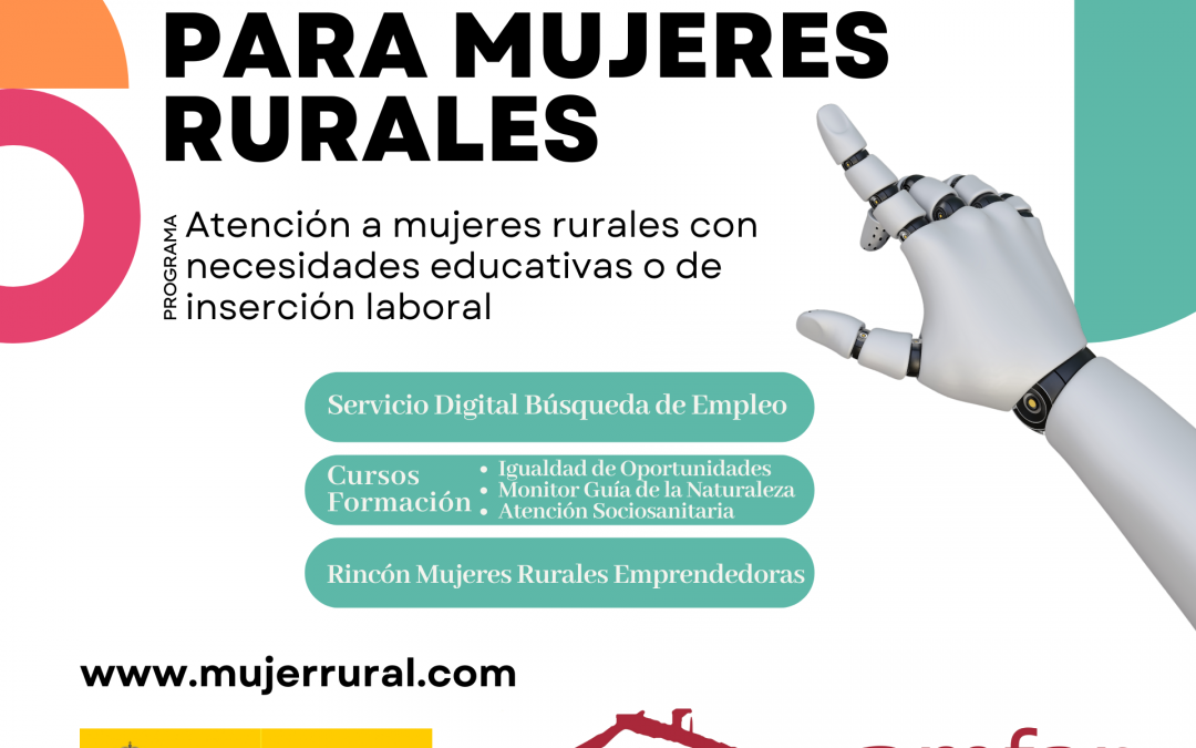 AMFAR organiza un total de ocho cursos y talleres gratuitos para mujeres rurales